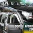 ΑΝΕΜΟΘΡΑΥΣΤΕΣ ΓΙΑ DODGE NITRO 5D 2007-2011 ΖΕΥΓΑΡΙ ΑΠΟ ΕΥΚΑΜΠΤΟ ΦΙΜΕ ΠΛΑΣΤΙΚΟ HEKO - 2 ΤΕΜ. Auto Moto Tyres 