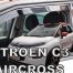 ΑΝΕΜΟΘΡΑΥΣΤΕΣ ΓΙΑ CITROEN C3 AIRCROSS 5D 2017+ ΖΕΥΓΑΡΙ ΑΠΟ ΕΥΚΑΜΠΤΟ ΦΙΜΕ ΠΛΑΣΤΙΚΟ HEKO - 2 ΤΕΜ. Auto Moto Tyres 