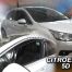 ΑΝΕΜΟΘΡΑΥΣΤΕΣ ΓΙΑ CITROEN DS4 5D 2011-2018 ΖΕΥΓΑΡΙ ΑΠΟ ΕΥΚΑΜΠΤΟ ΦΙΜΕ ΠΛΑΣΤΙΚΟ HEKO - 2 ΤΕΜ. Auto Moto Tyres 