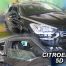 ΑΝΕΜΟΘΡΑΥΣΤΕΣ ΓΙΑ CITROEN DS5 5D 2012-2018 ΖΕΥΓΑΡΙ ΑΠΟ ΕΥΚΑΜΠΤΟ ΦΙΜΕ ΠΛΑΣΤΙΚΟ HEKO - 2 ΤΕΜ. Auto Moto Tyres 
