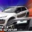 ΑΝΕΜΟΘΡΑΥΣΤΕΣ ΓΙΑ CITROEN C4 CACTUS 5D 2014-2018 ΖΕΥΓΑΡΙ ΑΠΟ ΕΥΚΑΜΠΤΟ ΦΙΜΕ ΠΛΑΣΤΙΚΟ HEKO - 2 ΤΕΜ. Auto Moto Tyres 