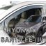 ΑΝΕΜΟΘΡΑΥΣΤΕΣ ΓΙΑ HYUNDAI SANTA FE IV 5D 2018+ ΖΕΥΓΑΡΙ ΑΠΟ ΕΥΚΑΜΠΤΟ ΦΙΜΕ ΠΛΑΣΤΙΚΟ HEKO - 2 ΤΕΜ. Auto Moto Tyres 