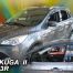ΑΝΕΜΟΘΡΑΥΣΤΕΣ ΓΙΑ FORD KUGA 2 / VIGNALE 5D 2012+ ΖΕΥΓΑΡΙ ΑΠΟ ΕΥΚΑΜΠΤΟ ΦΙΜΕ ΠΛΑΣΤΙΚΟ HEKO - 2 ΤΕΜ. Auto Moto Tyres 