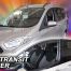 ΑΝΕΜΟΘΡΑΥΣΤΕΣ ΓΙΑ FORD TRANSIT COURIER 2D/4D 2014-2023  / TOURNEO COURIER 2D/4D 2014-2023 ΖΕΥΓΑΡΙ ΑΠΟ ΕΥΚΑΜΠΤΟ ΦΙΜΕ ΠΛΑΣΤΙΚΟ HEKO - 2 ΤΕΜ. Auto Moto Tyres 