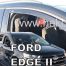 ΑΝΕΜΟΘΡΑΥΣΤΕΣ ΓΙΑ FORD EDGE 5D 2016+ ΖΕΥΓΑΡΙ ΑΠΟ ΕΥΚΑΜΠΤΟ ΦΙΜΕ ΠΛΑΣΤΙΚΟ HEKO - 2 ΤΕΜ. Auto Moto Tyres 