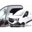 ΑΝΕΜΟΘΡΑΥΣΤΕΣ ΓΙΑ RENAULT MASTER IV 5D 2024+ ΖΕΥΓΑΡΙ ΑΠΟ ΕΥΚΑΜΠΤΟ ΦΙΜΕ ΠΛΑΣΤΙΚΟ HEKO - 2 ΤΕΜ. Auto Moto Tyres 