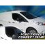 ΑΝΕΜΟΘΡΑΥΣΤΕΣ ΓΙΑ FORD TRANSIT CONNECT / TOURNEO 2 2D/5D 2014+ ΖΕΥΓΑΡΙ VAN ΑΠΟ ΕΥΚΑΜΠΤΟ ΦΙΜΕ ΠΛΑΣΤΙΚΟ HEKO - 2 ΤΕΜ. Auto Moto Tyres 