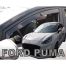 ΑΝΕΜΟΘΡΑΥΣΤΕΣ ΓΙΑ FORD PUMA 5D 2019+ ΖΕΥΓΑΡΙ ΑΠΟ ΕΥΚΑΜΠΤΟ ΦΙΜΕ ΠΛΑΣΤΙΚΟ HEKO - 2 ΤΕΜ. Auto Moto Tyres 
