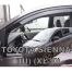 ΑΝΕΜΟΘΡΑΥΣΤΕΣ ΓΙΑ TOYOTA SIENNA III XL30 5D 2010+ ΖΕΥΓΑΡΙ ΑΠΟ ΕΥΚΑΜΠΤΟ ΦΙΜΕ ΠΛΑΣΤΙΚΟ HEKO - 2 ΤΕΜ. Auto Moto Tyres 