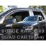 ΑΝΕΜΟΘΡΑΥΣΤΕΣ ΓΙΑ DODGE RAM 1500 4D 2019+ (QUAD CAB) 1,5 ΚΑΜΠΙΝΑ ΣΕΤ ΑΥΤΟΚΙΝΗΤΟΥ ΑΠΟ ΕΥΚΑΜΠΤΟ ΦΙΜΕ ΠΛΑΣΤΙΚΟ HEKO - 4 ΤΕΜ. Auto Moto Tyres 