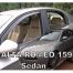 ΑΝΕΜΟΘΡΑΥΣΤΕΣ ΓΙΑ ALFA ROMEO 159 4D SEDAN 2005-2011 ΣΕΤ ΑΥΤΟΚΙΝΗΤΟΥ ΑΠΟ ΕΥΚΑΜΠΤΟ ΦΙΜΕ ΠΛΑΣΤΙΚΟ HEKO - 4 ΤΕΜ. Auto Moto Tyres 