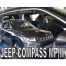 ΑΝΕΜΟΘΡΑΥΣΤΕΣ ΓΙΑ JEEP COMPASS MP 5D 2017+ ΣΕΤ ΑΥΤΟΚΙΝΗΤΟΥ ΑΠΟ ΕΥΚΑΜΠΤΟ ΦΙΜΕ ΠΛΑΣΤΙΚΟ HEKO - 4 ΤΕΜ. Auto Moto Tyres 