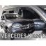 ΑΝΕΜΟΘΡΑΥΣΤΕΣ ΓΙΑ MERCEDES X-KLAS W470 4D 2017+ ΣΕΤ ΑΥΤΟΚΙΝΗΤΟΥ ΑΠΟ ΕΥΚΑΜΠΤΟ ΦΙΜΕ ΠΛΑΣΤΙΚΟ HEKO - 4 ΤΕΜ. Auto Moto Tyres 