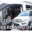 ΑΝΕΜΟΘΡΑΥΣΤΕΣ ΓΙΑ CITROEN BERLINGO III/PEUGEOT RIFTER/OPEL COMBO E 4D/5D LOV 2018+ ΣΕΤ ΑΥΤΟΚΙΝΗΤΟΥ ΑΠΟ ΕΥΚΑΜΠΤΟ ΦΙΜΕ ΠΛΑΣΤΙΚΟ HEKO - 4 ΤΕΜ. Auto Moto Tyres 