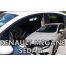ΑΝΕΜΟΘΡΑΥΣΤΕΣ ΓΙΑ RENAULT MEGANE IV GRAND COUPE 4D SEDAN 2017+ ΣΕΤ ΑΥΤΟΚΙΝΗΤΟΥ ΑΠΟ ΕΥΚΑΜΠΤΟ ΦΙΜΕ ΠΛΑΣΤΙΚΟ HEKO - 4 ΤΕΜ. Auto Moto Tyres 