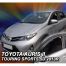 ΑΝΕΜΟΘΡΑΥΣΤΕΣ ΓΙΑ TOYOTA AURIS II TOURING COMBI 5D 2013+ ΣΕΤ ΑΥΤΟΚΙΝΗΤΟΥ ΑΠΟ ΕΥΚΑΜΠΤΟ ΦΙΜΕ ΠΛΑΣΤΙΚΟ HEKO - 4 ΤΕΜ. Auto Moto Tyres 