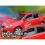 ΑΝΕΜΟΘΡΑΥΣΤΕΣ ΓΙΑ SKODA FABIA III 5D 2014+ HTB  ΣΕΤ ΑΥΤΟΚΙΝΗΤΟΥ ΑΠΟ ΕΥΚΑΜΠΤΟ ΦΙΜΕ ΠΛΑΣΤΙΚΟ HEKO - 4 ΤΕΜ. Auto Moto Tyres 