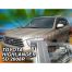 ΑΝΕΜΟΘΡΑΥΣΤΕΣ ΓΙΑ TOYOTA HIGHLANDER 5D 2007+ ΣΕΤ ΑΥΤΟΚΙΝΗΤΟΥ ΑΠΟ ΕΥΚΑΜΠΤΟ ΦΙΜΕ ΠΛΑΣΤΙΚΟ HEKO - 4 ΤΕΜ. Auto Moto Tyres 