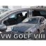 ΑΝΕΜΟΘΡΑΥΣΤΕΣ ΓΙΑ VW GOLF 8 5D 2020+ ΣΕΤ ΑΥΤΟΚΙΝΗΤΟΥ ΑΠΟ ΕΥΚΑΜΠΤΟ ΦΙΜΕ ΠΛΑΣΤΙΚΟ HEKO - 4 ΤΕΜ. Auto Moto Tyres 