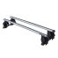 KIT ΜΕ ΜΠΑΡΕΣ ΟΡΟΦΗΣ ΓΙΑ ALFA ROMEO 147 3D 2005-2010 ΑΛΟΥΜΙΝΙΟΥ TEMA MENABO (AL1-3360-FIX001G) - 2 ΤΕΜ. Auto Moto Tyres 