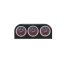 ΒΑΣΗ/ΘΗΚΗ 3 ΟΡΓΑΝΩΝ 52mm ΓΙΑ ΤΗΝ ΘΕΣΗ RADIO-CD 1DIN ΜΗΚΟΥΣ 189mm ΣΕ ΜΑΥΡΟ ΧΡΩΜΑ SIMONI RACING  - 1 τεμ. Auto Moto Tyres 