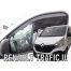 ΑΝΕΜΟΘΡΑΥΣΤΕΣ ΓΙΑ OPEL VIVARO II 2014+ / RENAULT TRAFIC III 2014+ / NISSAN NV300 2018+ ΖΕΥΓΑΡΙ ΑΥΤΟΚΙΝΗΤΟΥ ΑΠΟ ΕΥΚΑΜΠΤΟ ΦΙΜΕ ΠΛΑΣΤΙΚΟ HEKO - 2 ΤΕΜ. Auto Moto Tyres 