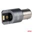 ΛΑΜΠΕΣ LED CAN-BUS P21W BA15S 12/24V 6.000K 2xSMD ΛΕΥΚΟ PRO SERIES AMIO - 2 ΤΕΜ. Auto Moto Tyres 