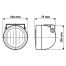 ΠΡΟΒΟΛΕΑΣ LUNAR 12V H3 55W 2ΤΕΜ. Auto Moto Tyres 