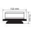 ΜΑΓΝΗΤΙΚΟΣ ΦΑΡΟΣ RL-7 12V/24V (ΠΟΡΤΟΚΑΛΙ - 45 LED - ΒΕΝΤΟΥΖΑ - ΦΙΣ ΚΑΙ ΣΠΙΡΑΛ 320 cm - 150 Χ 75mm) Auto Moto Tyres 