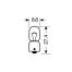 ΛΑΜΠΑΚΙΑ ΜΙΝΙΟΝ 12V T4W BA9s ΜΠΛΕ Auto Moto Tyres 