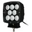 ΠΡΟΒΟΛΕΑΣ ΟΔΗΓΗΣΗΣ LED DRIVING LIGHTS  ΜΑΥΡΟΣ 10-32V 80W 5600lm 8 CREE LED ΤΕΤΡΑΓΩΝΟΣ (130 x 130 x 86 mm) M-TECH Auto Moto Tyres 