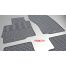 ΜΑΡΚΕ ΠΑΤΑΚΙΑ ΣΕ ΣΚΑΦΗ ΛΑΣΤΙΧΟ ΓΙΑ CITROEN C4 AIRCROSS 2010-2017 / PEUGEOT 4008 2012-2016 / MITSUBISHI ASX 2010-2012 ΣΕ ΜΑΥΡΟ ΧΡΩΜΑ ΜΕ ΚΟΥΜΠΩΜΑΤΑ CIK - 4 ΤΕΜ. Auto Moto Tyres 