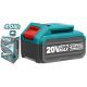 TOTAL ΜΠΑΤΑΡΙΑ ΛΙΘΙΟΥ 20V / 4Ah (TFBLI2002) Auto Moto Tyres 