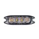 ΣΤΡΟΜΠΟ 12/24V 10x3x0,9cm ΠΟΡΤΟΚΑΛΙ 4LED 12W (4x3W) R65 R10 IP68 AMiO - 1 ΤΕΜ. Auto Moto Tyres 