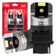 ΛΑΜΠΕΣ P27W 12/24V 6.000K 4SMD LED CAN-BUS ΛΕΥΚΑ PRO SERIES AMIO - 2 ΤΕΜ. Auto Moto Tyres 