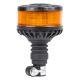 ΦΑΡΟΣ HEAVY DUTY W28P 12/24V 16LED ΕΛΑΣΤΙΚΟΣ ΒΙΔΩΤΟΣ ΠΟΡΤΟΚΑΛΙ Υ169mm Φ110mm AMIO - 1 τεμ. Auto Moto Tyres 