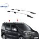 ΜΠΑΡΕΣ ΟΡΟΦΗΣ ΓΙΑ FORD CONNECT / TOURNEO CONNECT 2014-2021 ΠΑΡΑΛΛΗΛΕΣ ΑΛΟΥΜΙΝΙΟΥ L1 ΑΣΗΜΙ Auto Moto Tyres 