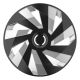 ΤΑΣΙΑ 16" HUBCAP VECTOR RC SILVER BLACK AMiO- 4 ΤΕΜ. Auto Moto Tyres 