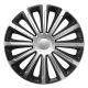 ΤΑΣΙΑ 16" HUBCAP TREND SILVER BLACK - ΣΕΤ ΣΕ ΚΟΥΤΙ - 4 ΤΕΜ. Auto Moto Tyres 