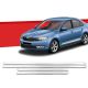 ΦΑΣΑ ΠΟΡΤΑΣ ΧΡΩΜΙΟΥ ΜΕΤΑΛΛΙΚΗ 4ΤΕΜ ΓΙΑ SKODA OCTAVIA 3 A7 4D/SW 2013+ Auto Moto Tyres 