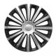 ΤΑΣΙΑ 14" HUBCAP TREND SILVER BLACK - ΣΕΤ 4ΤΕΜ ΣΕ ΚΟΥΤΙ ΑΜΙΟ Auto Moto Tyres 