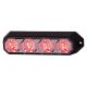 ΦΩΣ ΠΡΟΕΙΔΟΠΟΙΗΣΗΣ 12/24V HOR78 6W 4LED 143x35mm ΚΟΚΚΙΝΟ Auto Moto Tyres 