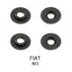 FIAT ΚΟΥΜΠΩΜΑΤΑ ΚΛΙΠΣ ΓΙΑ ΠΑΤΑΚΙΑ (ΣΤΡΟΓΓΥΛΑ ΜΕΓΑΛΑ) - 4 ΤΕΜ. Auto Moto Tyres 