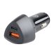 ΦΟΡΤΙΣΤΗΣ ΑΝΑΠΤΗΡΑ ΜΕ 2 USB-C/USB- A 12/24V 36W LED FAST CHARGE Auto Moto Tyres 