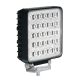 ΠΡΟΒΟΛΕΑΣ ΕΡΓΑΣΙΑ ΤΕΤΡΑΓΩΝΟΣ WL-27 30LED 30W 2.400lm 10-30V 136,5x111x34,8mm ΦΩΣ ΔΙΑΘΛΑΣΗΣ 1ΤΕΜ. Auto Moto Tyres 