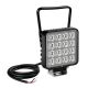 ΠΡΟΒΟΛΕΑΣ ΤΕΤΡΑΓΩΝΟΣ WL-28 16LED 16W 1.400lm 6.000K 10-30V 110x90x34,7mm ΦΩΣ ΔΙΑΘΛΑΣΗΣ 1ΤΕΜ. Auto Moto Tyres 