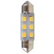 ΛΑΜΠΑΚΙΑ ΠΛΑΦΟΝΙΕΡΑΣ C5W 12V SV8.5 36mm 0,5W 6xSMD2835 LED OSRAM ΛΕΥΚΟ  BLISTER 2ΤΕΜ. M-TECH Auto Moto Tyres 