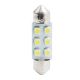 ΛΑΜΠΑΚΙΑ ΠΛΑΦΟΝΙΕΡΑΣ C5W/C10W 12V 0,48W SV8,5 36mm LED 6xSMD3528 ΠΡΑΣΙΝΟ BLISTER 2ΤΕΜ. M-TECH Auto Moto Tyres 