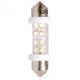 ΛΑΜΠΑΚΙΑ ΠΛΑΦΟΝΙΕΡΑΣ C5W/C10W 12V 0,47W SV8,5 36mm LED 8xLED 3mm ΛΕΥΚΟ BLISTER 2ΤΕΜ. M-TECH Auto Moto Tyres 