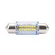 ΛΑΜΠΑΚΙΑ ΠΛΑΦΟΝΙΕΡΑΣ C5W/C10W 12V 1W SV8,5 36mm LED 8xSMD3014 ΛΕΥΚΟ BLISTER 2ΤΕΜ. Auto Moto Tyres 